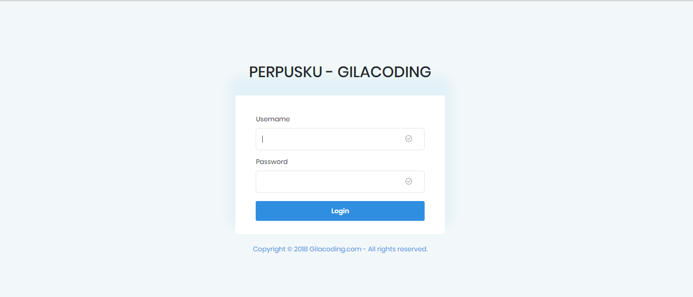 Laravel perpustakaan